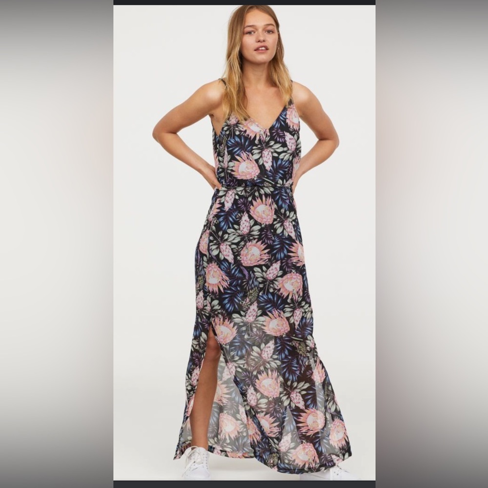 H&M Floral Maxi Dress